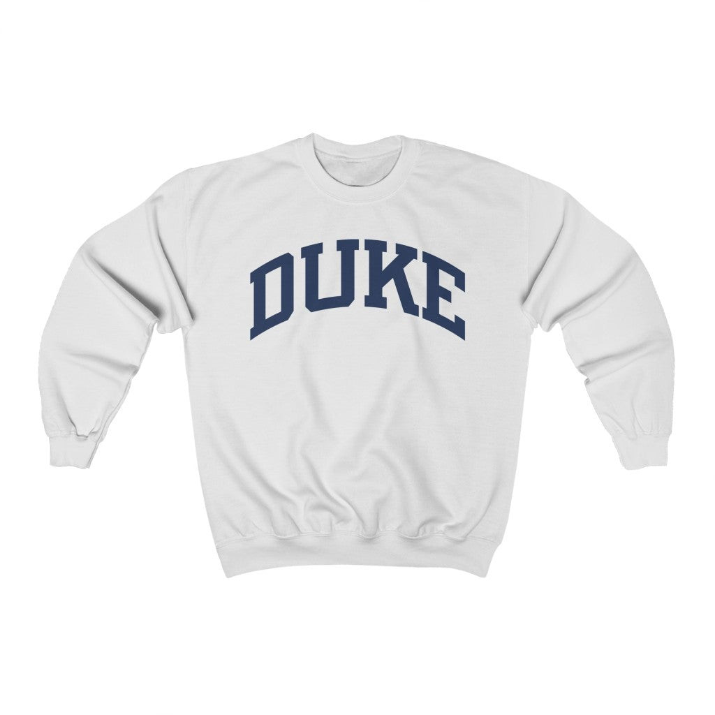 Vintage Duke University Blue Devil Bomber Sweatshirt 211204