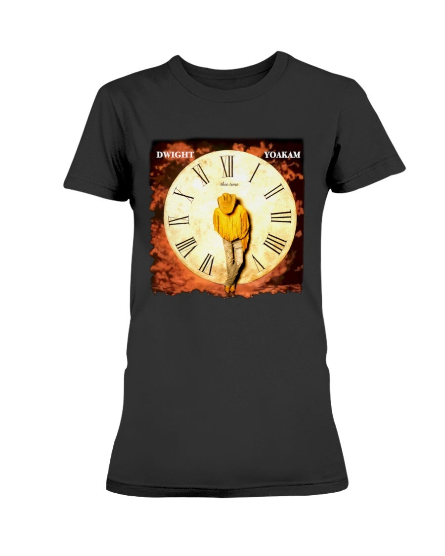 Vintage Dwight Yoakam 94 Tour Ladies T Shirt 211214