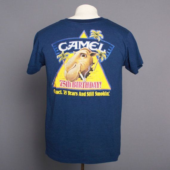 Vintage Early 80s Camel Cigarettes shirt