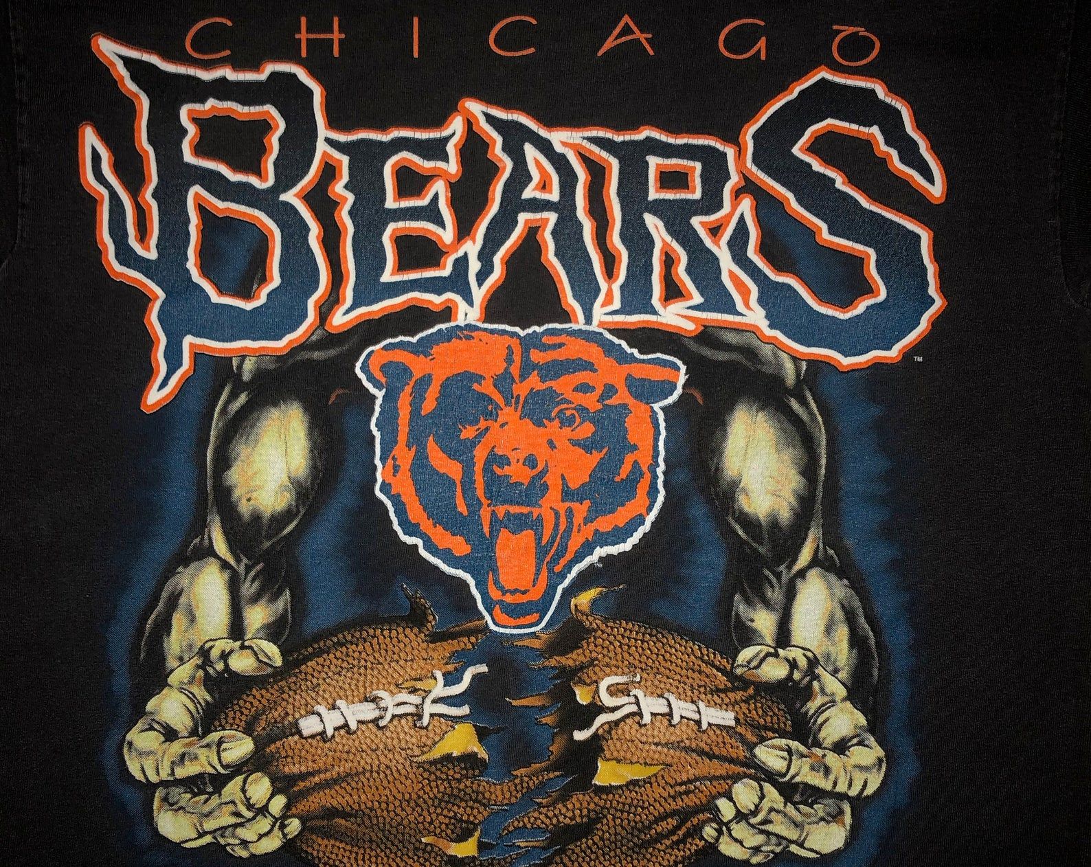Vintage Early 90S Chicago Bears T Shirt Magic Johnson Tee'S 1990S