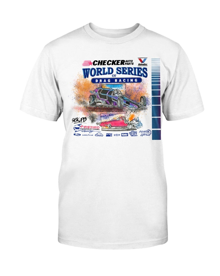 Vintage Early 90S Drag Racing T Shirt 211206