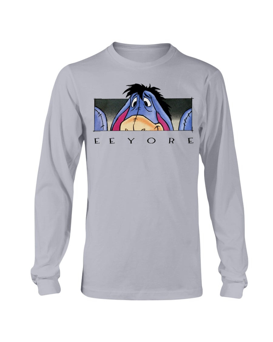 Vintage Eeyore Sweatshirt 90S Disney Long Sleeve T Shirt 211110