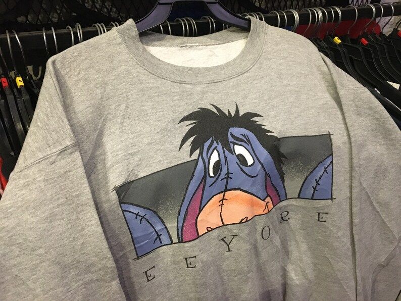 Vintage Eeyore Sweatshirt 90S Disney Sweater