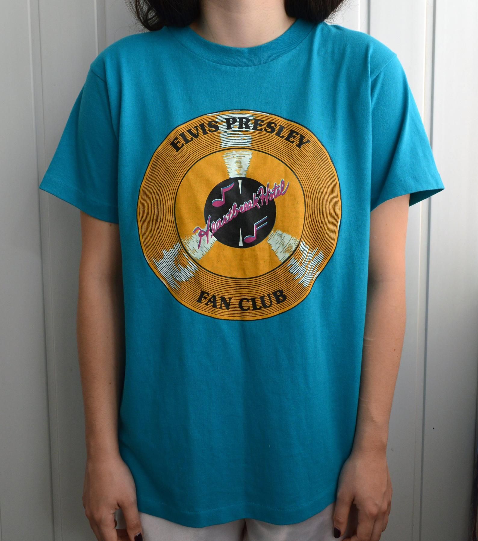 Vintage Elvis Presley Heartbreak Hotel T Shirt Made In Usa