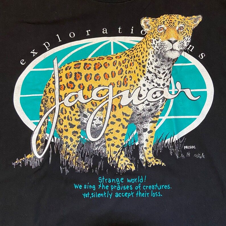 Vintage Explorations Jaguar Tee Shirt