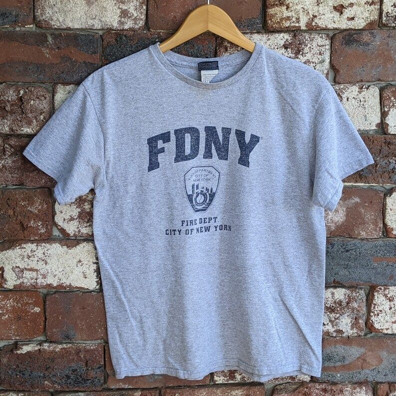 Vintage Fdny Shield T Shirt