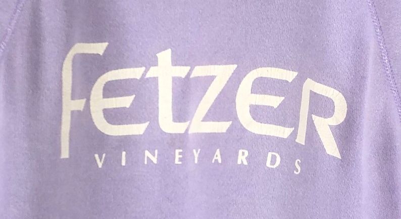 Vintage Fetzer Vineyards Sweatshirt Pullover Jumper Sweater Crewneck