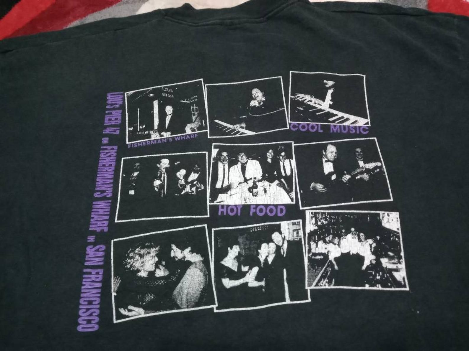 Vintage Fisherman'S Wharf Music Concert T Shirt