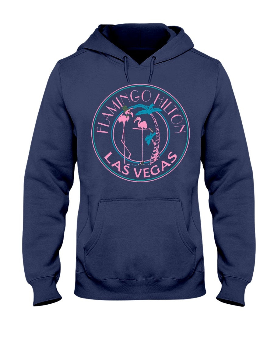 Vintage Flamingo Hilton Hotel Las Vegas Nevada Screen Stars Hoodie 210928