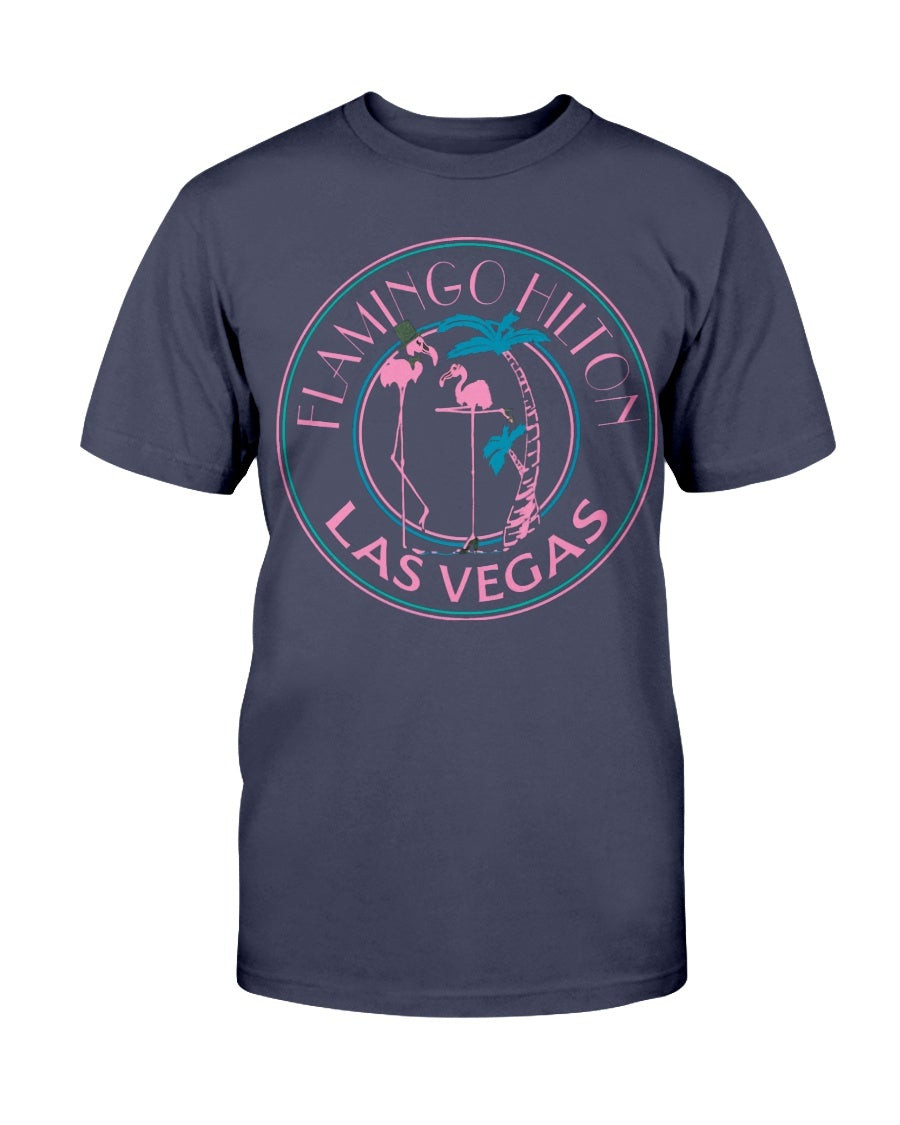 Vintage Flamingo Hilton Hotel Las Vegas Nevada Screen Stars T Shirt 210928