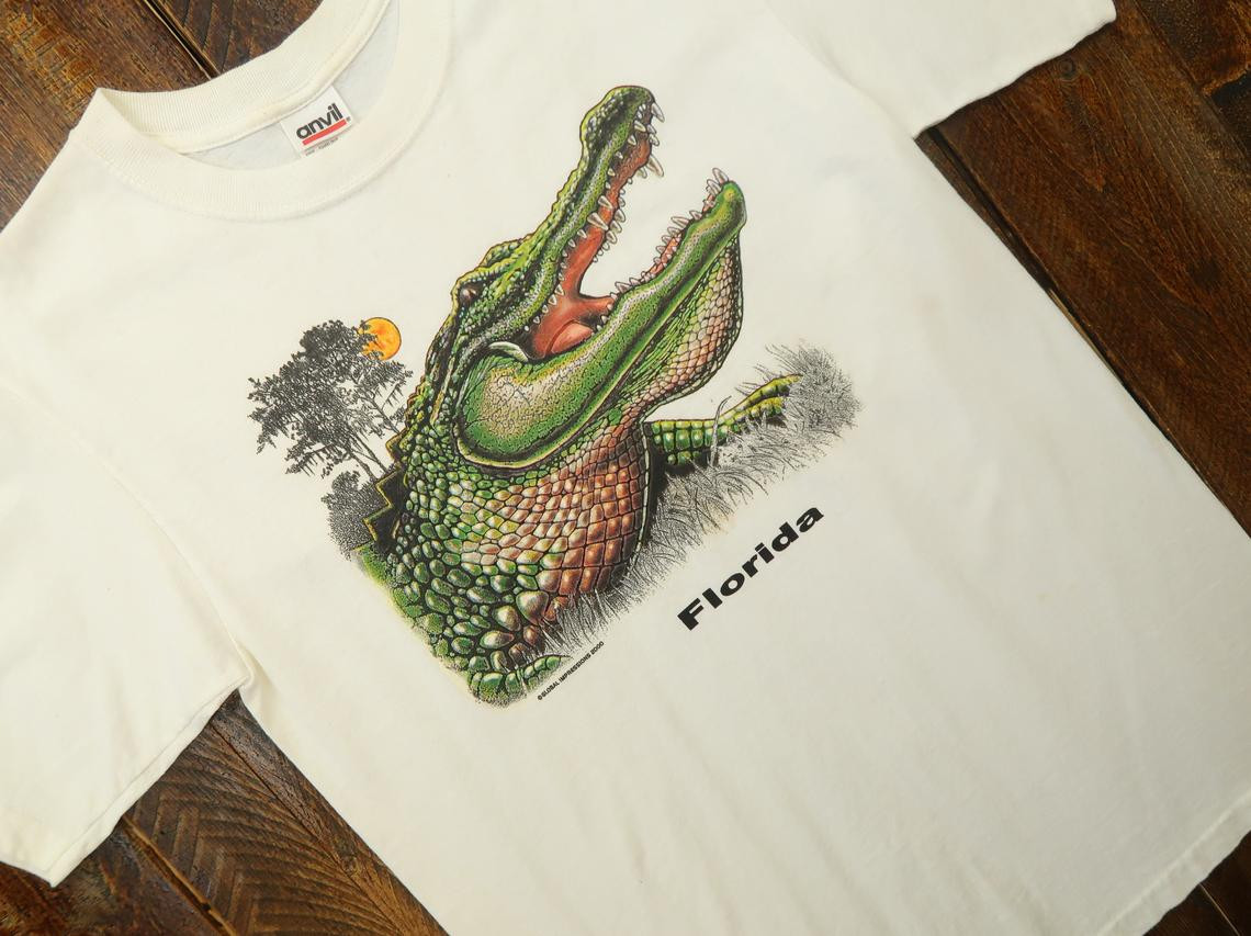 Vintage Florida Alligator Graphic No tag Shirt