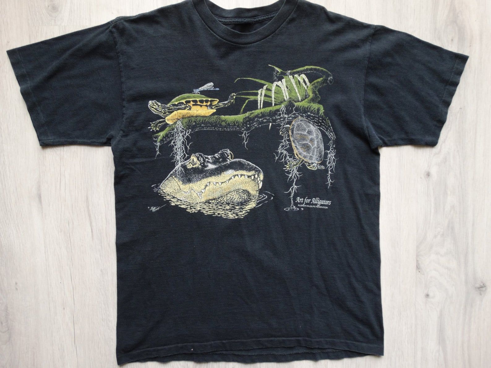 Vintage Florida Alligators Shirt Art Of Florida Alligators Shirt Florida Wildlife Tshirt