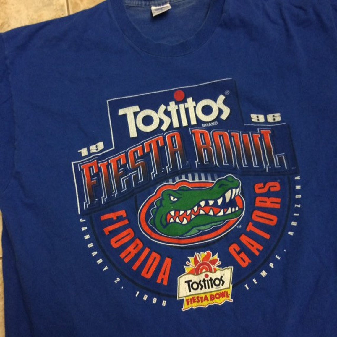 Vintage Florida Gators Tostitos festival bowl 1996 shirt