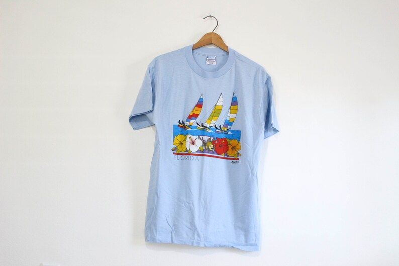 Vintage Florida Windsurfing T Shirt