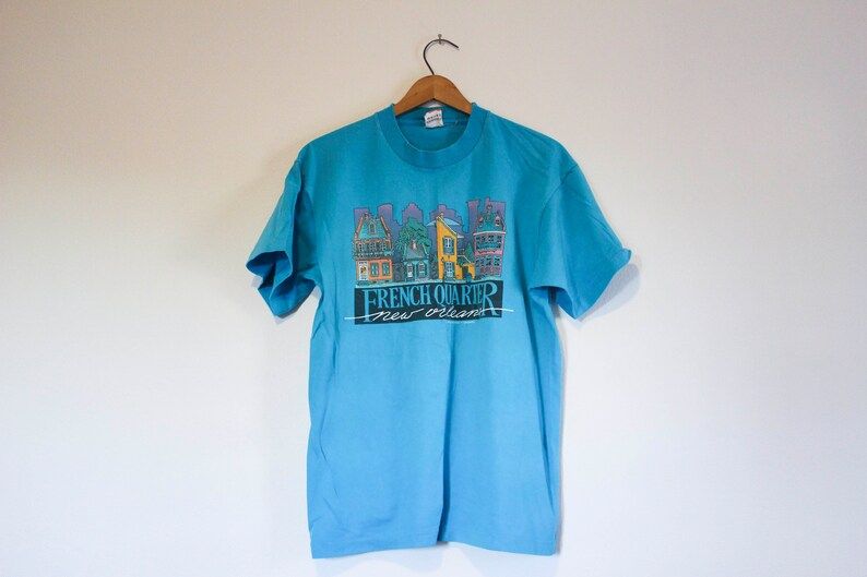 Vintage French Quarter New Orleans Nola Louisiana T Shirt