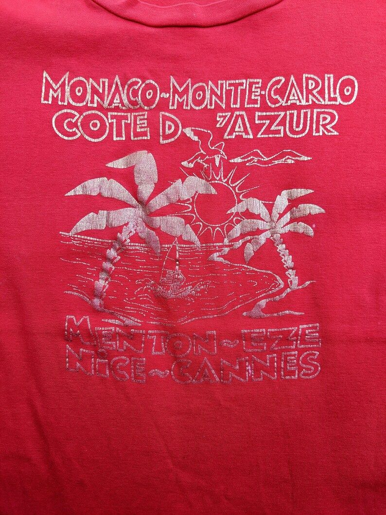 Vintage French Riviera T Shirt