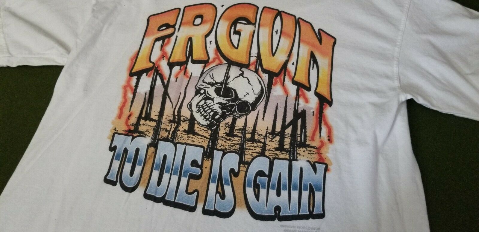 Vintage Frgvn To Die Is Gain Shirt