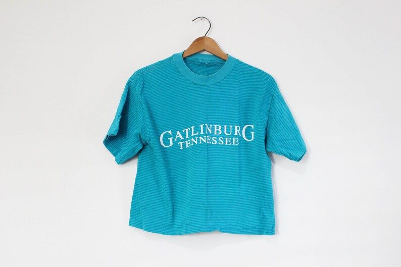 Vintage Gatlinburg Tennessee Crop T Shirt