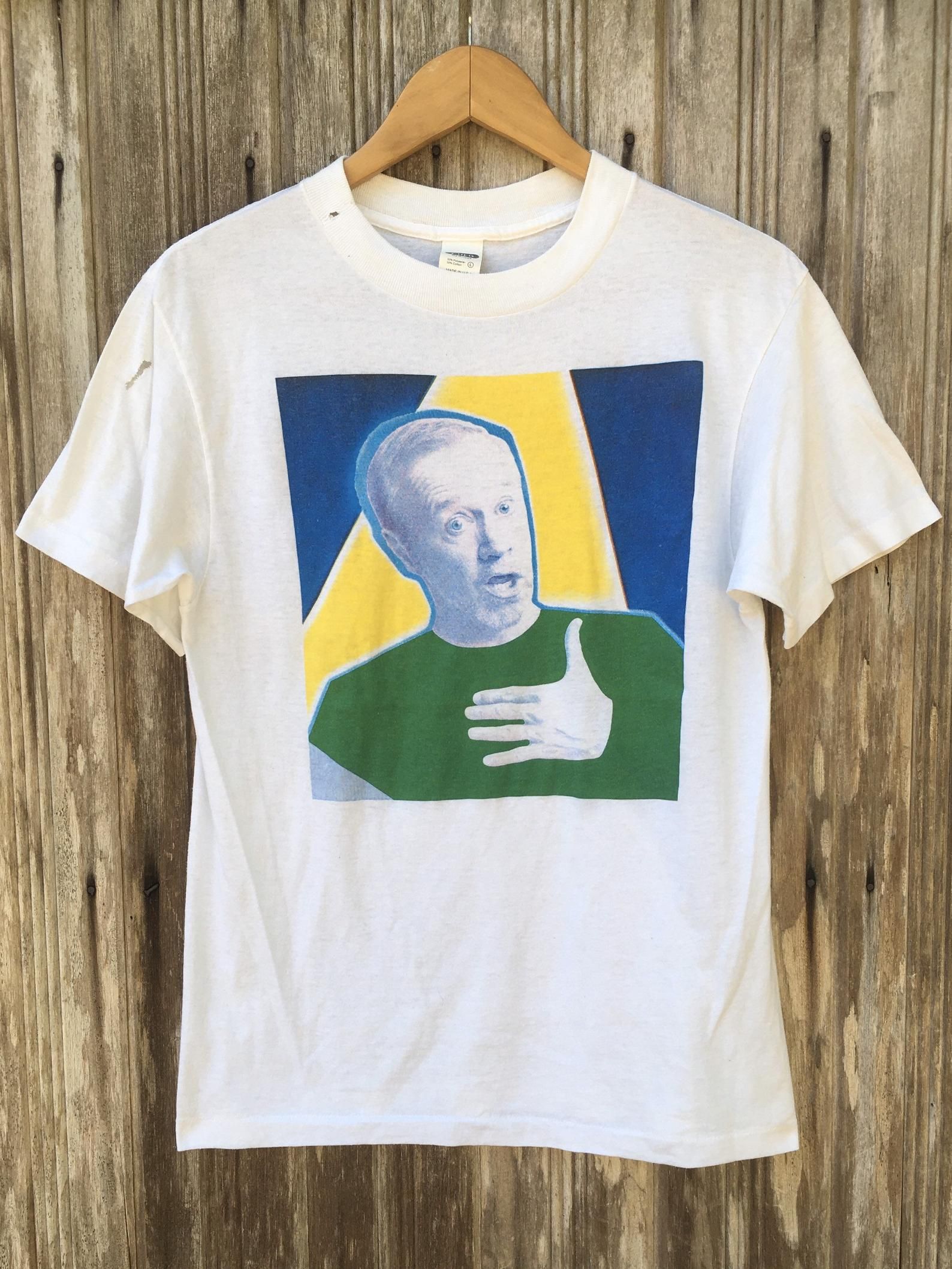 Vintage George Carlin In Concert American Comedian Actor Toptees Tshirt