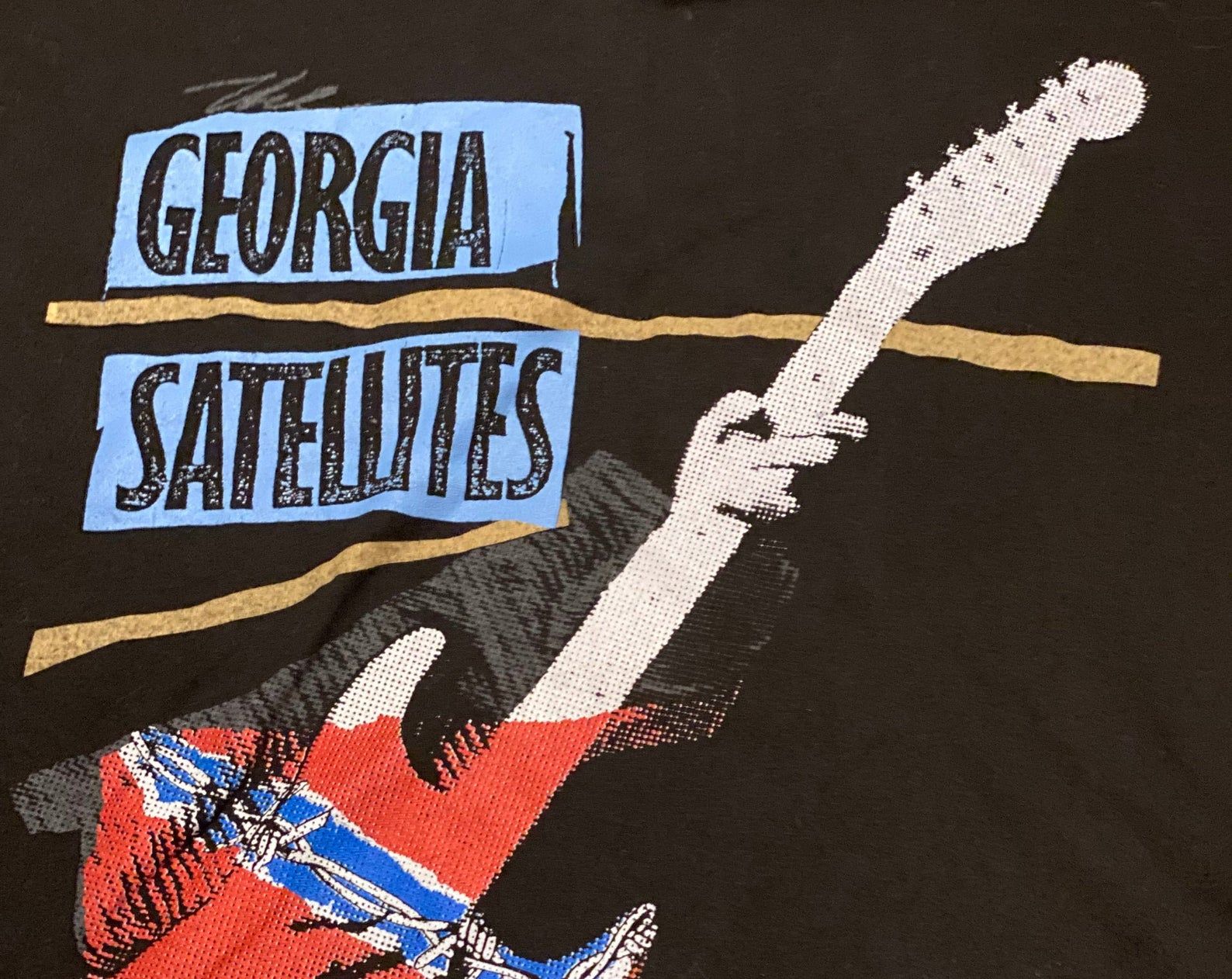 Vintage Georgia Satellites Tshirt / Southern Rock / Band Tee / Band Shirt / Atlanta / 80'S Music /