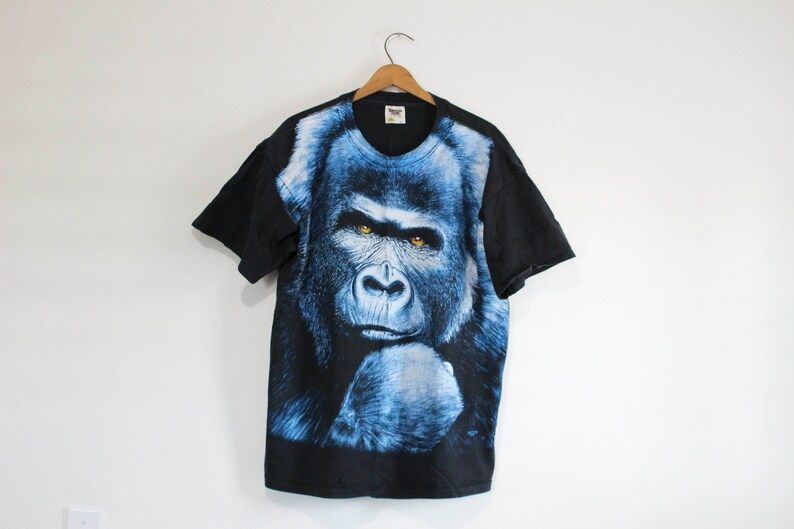 Vintage Gorilla T Shirt Rare Design Shirt