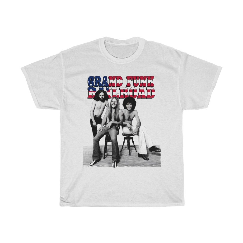 Vintage Grand Funk Railroad Closer To Home Tour 97 Band Unisex Heavy Cotton Tee 211108