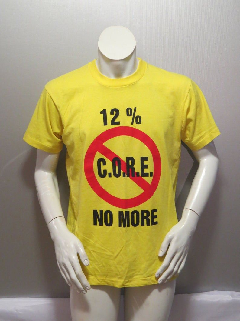 Vintage Graphic Core No More Tax Cuts Shirt