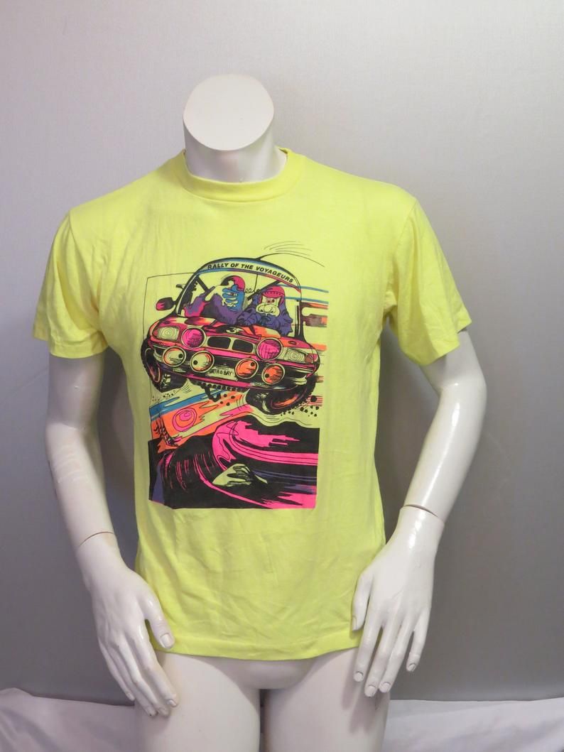 Vintage Graphic Rally Of The Voyaguers Rally Car Shirt