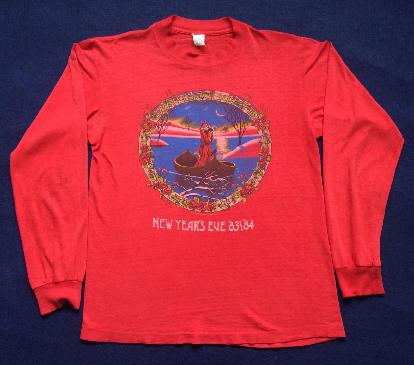 Vintage Grateful Dead New Year's Eve '83/'84 Promo Rare Skull Shirt