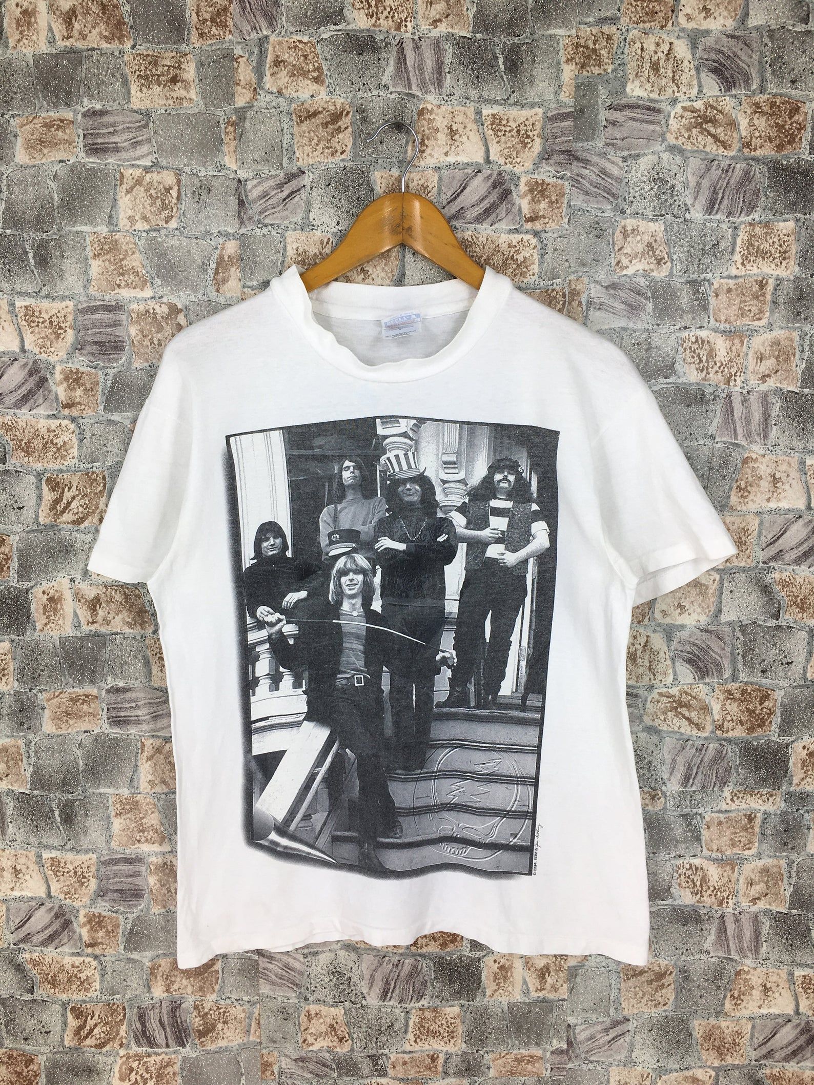 Vintage Grateful Dead Band Tshirt 1994 Grateful Dead New York City Tour 90' Jerry Garcia Psychedelic Rock Tees M