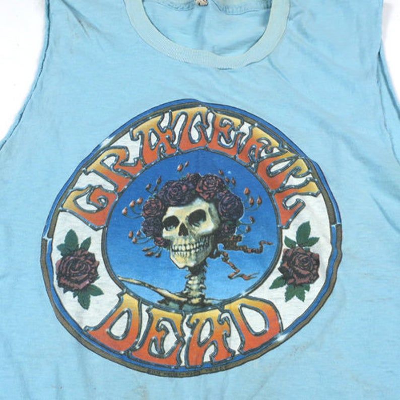 Vintage Grateful Dead Kelly Mouse Jerry Garcia Rock Band Shirt