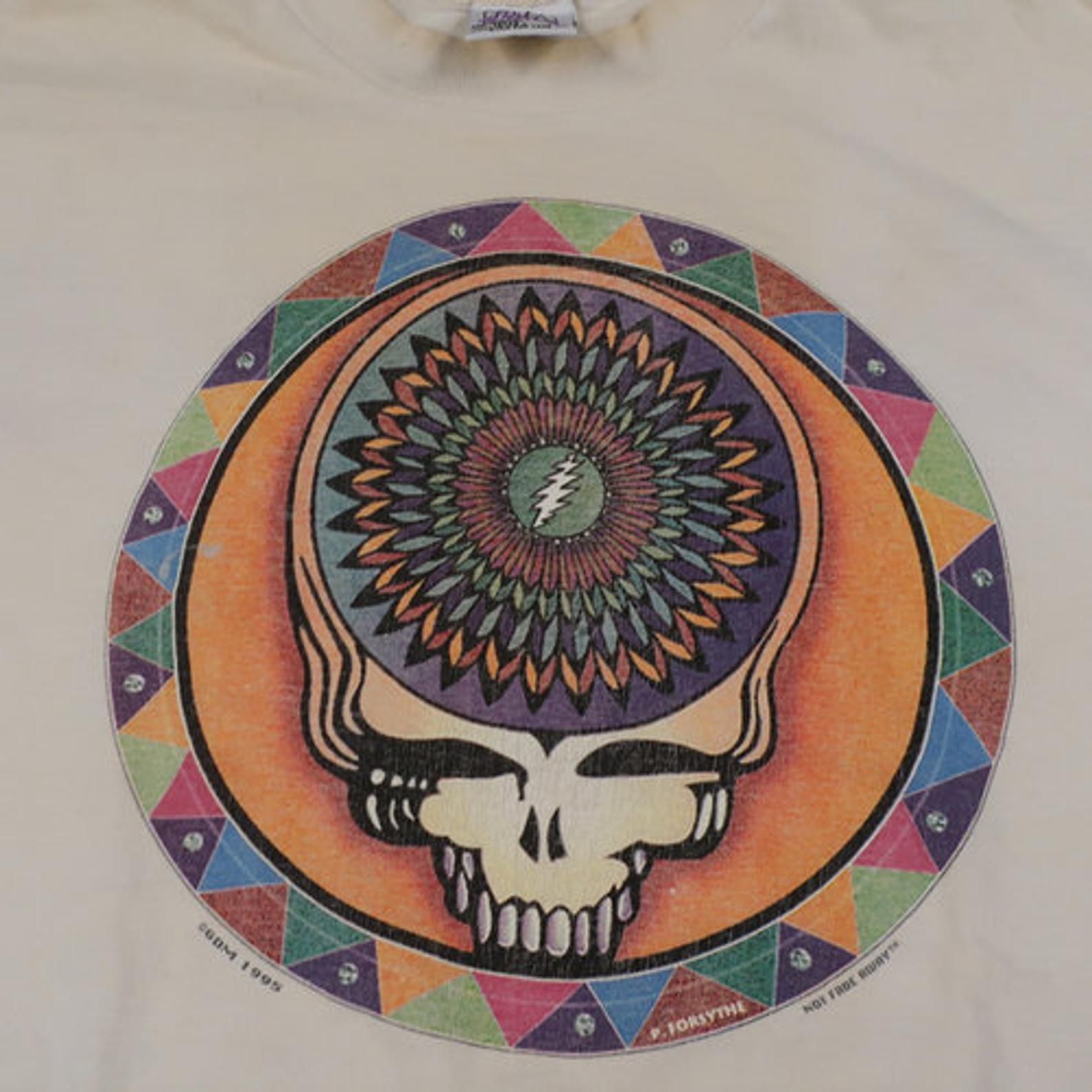 Vintage Grateful Dead Spring 1995 Tour T-Shirt Rock Band Jerry Garcia