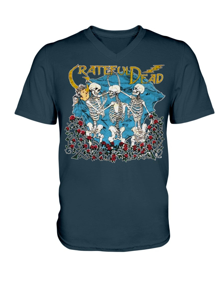 Vintage Grateful Dead V Neck T Shirt 211026
