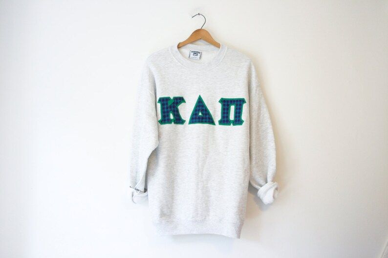 Vintage Gray Kappa Delta Pi International Honor Society In Education Sweatshirt