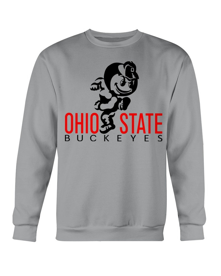 Vintage Gray Ohio State Buckeyes Sweatshirt 211026