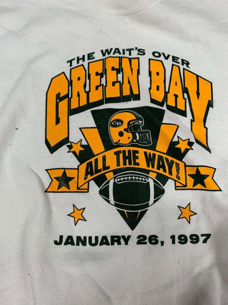 Vintage Green Bay Packers 1997 Super Bowl Xxxi 31 Champs