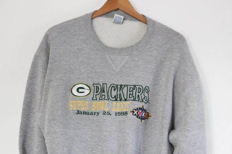 Vintage Green Bay Packers Football Super Bowl Xxxi Sweatshirt