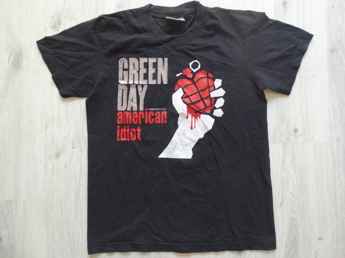Vintage Green Day American Idiot Shirt