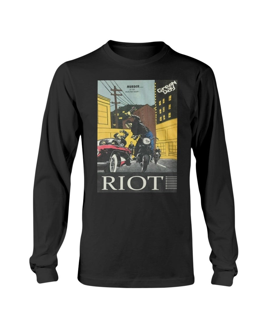 Vintage Green Day Insomniac Punk 90S Rock Long Sleeve T Shirt 072721