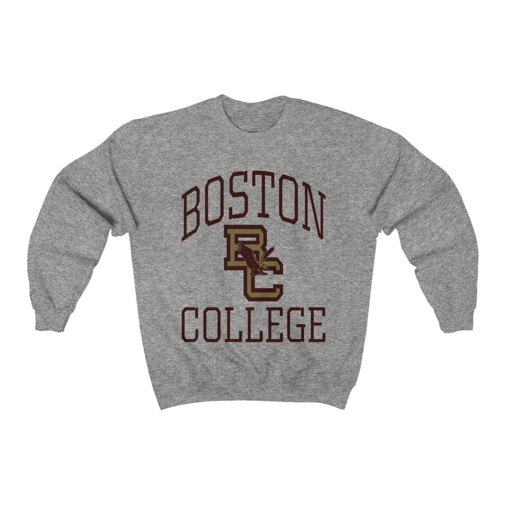 Vintage Grey 1983 Boston College University By Eoshopping Sweatshirt 211217