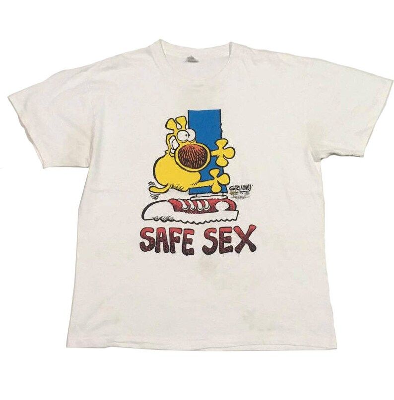 Vintage Grimmy Safe Sex 1990