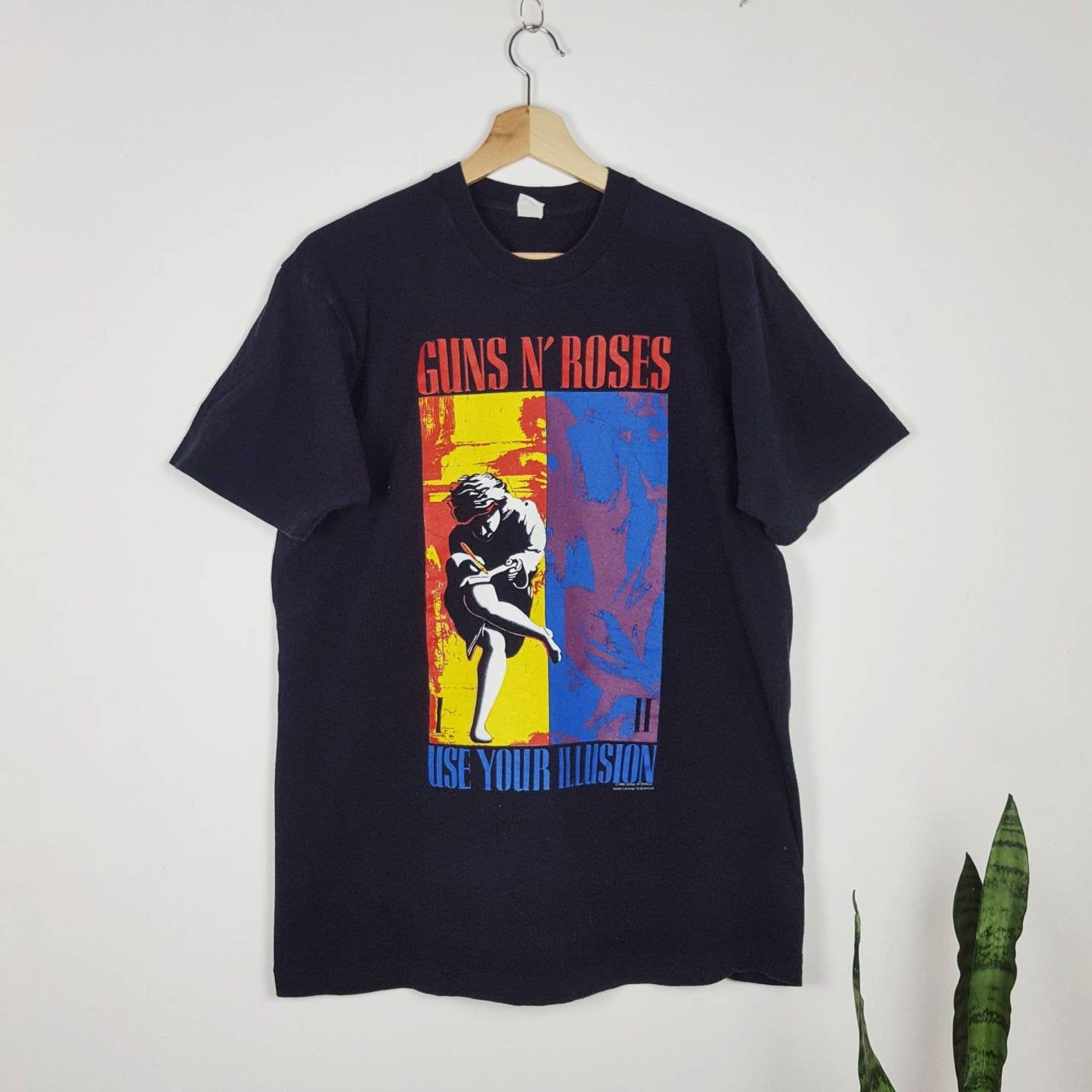 Vintage Guns N' Roses 1992 Merch T-Shirt World Tour Single Stitch Rare
