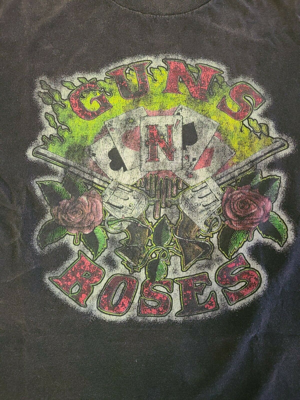 Vintage Guns N Roses Black Medium Shirt 90'S
