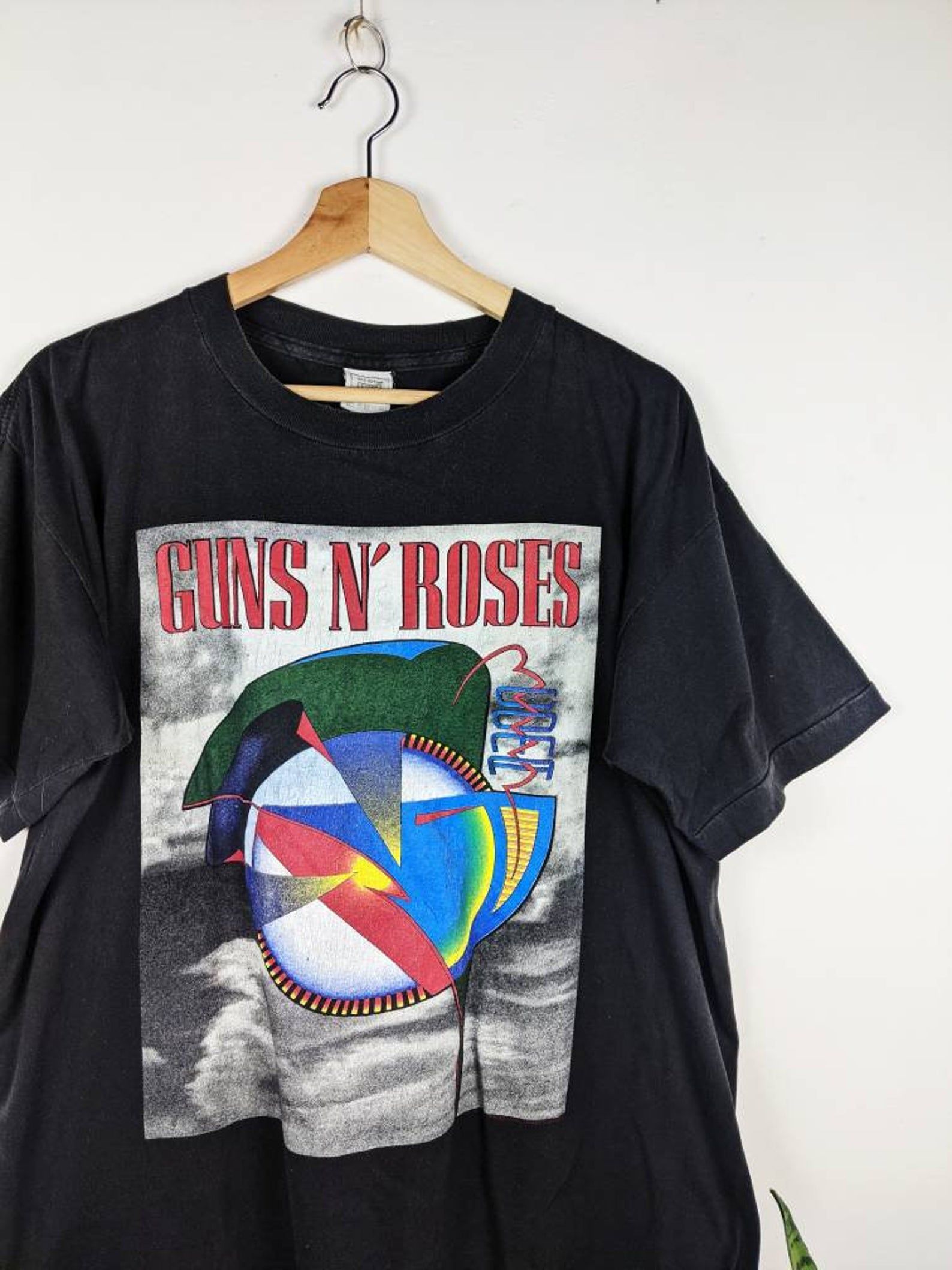 Vintage Guns N' Roses Merch 1992 Coma Tour Single Stitch