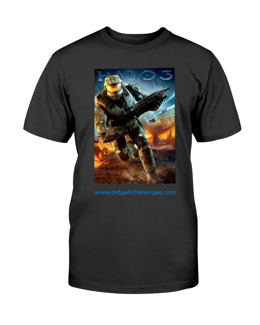 Vintage Halo 3 Game Retro Shooting Xbox T Shirt 211213