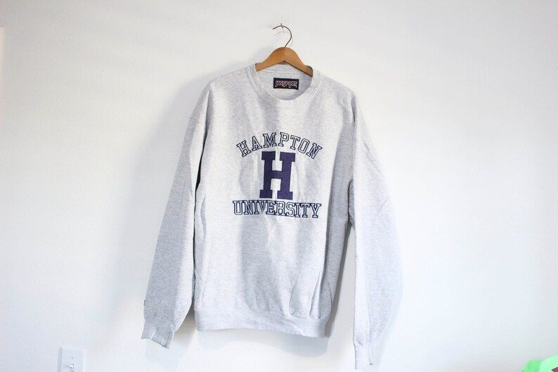 Vintage Hampton University Big H Shirt