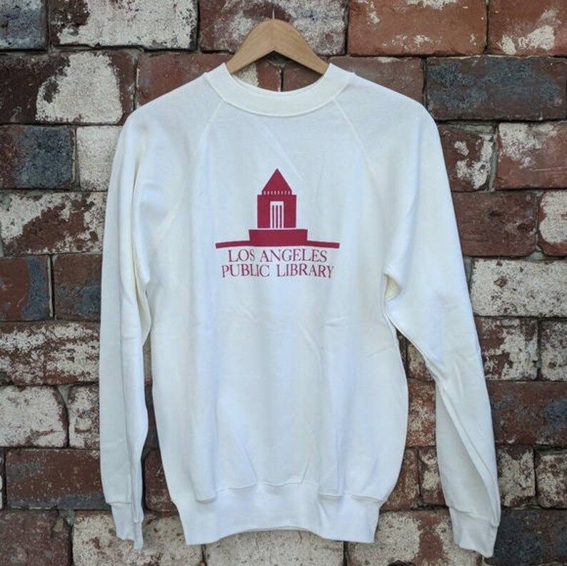 Vintage Hanes Los Angeles Public Library Crewneck