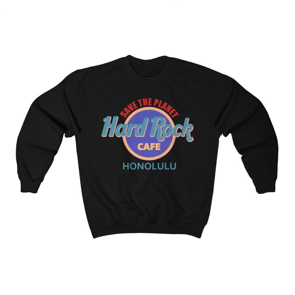 Vintage Hard Rock Cafe Honolulu 80S Sweatshirt 211225
