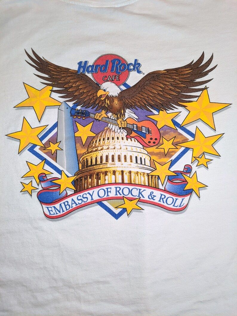 Vintage Hard Rock Cafe Washington Dc T Shirt