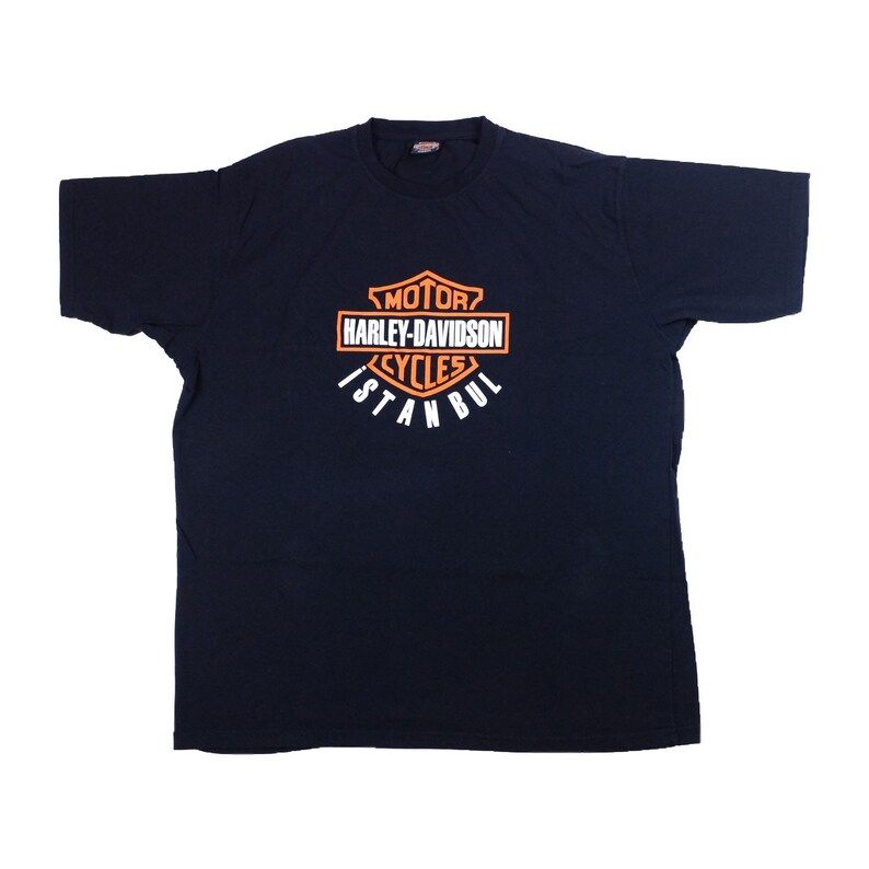 Vintage Harley Davidson Motorcycles Istanbul Tee Perfect Condition